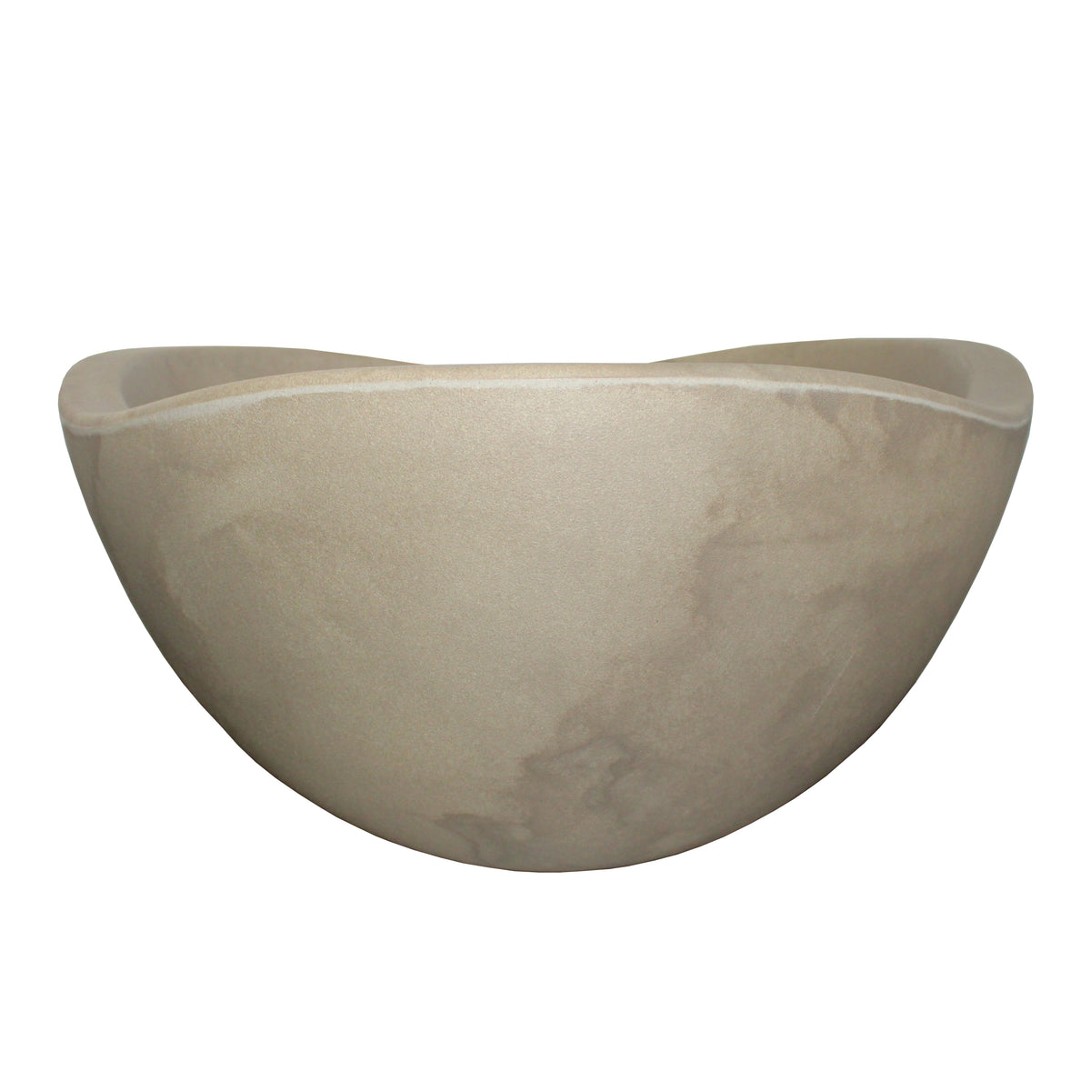 Maceta Tryas 38x20 Efecto Piedra