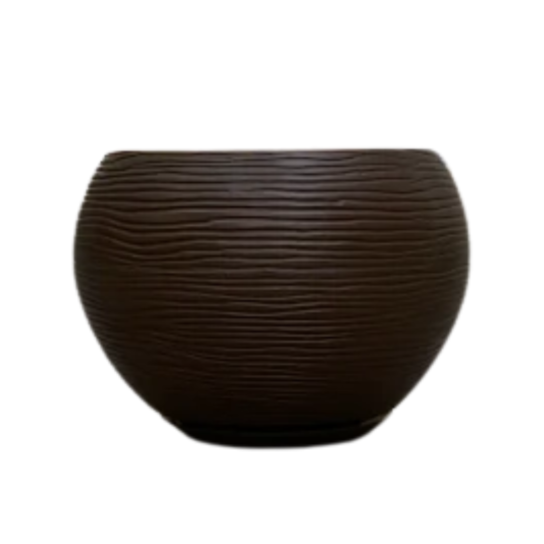Maceta Florenca 27x24 Efecto Piedra