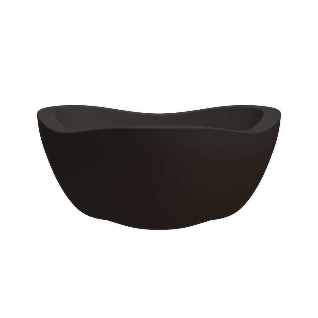 Maceta Tryas 38x20 Efecto Piedra