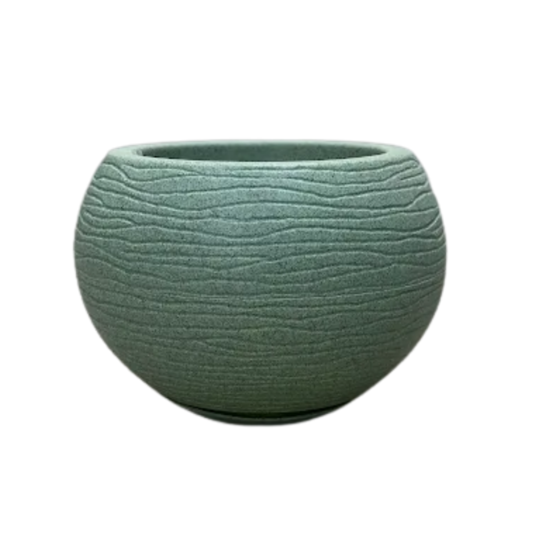 Maceta Florenca 17x19 Efecto Piedra