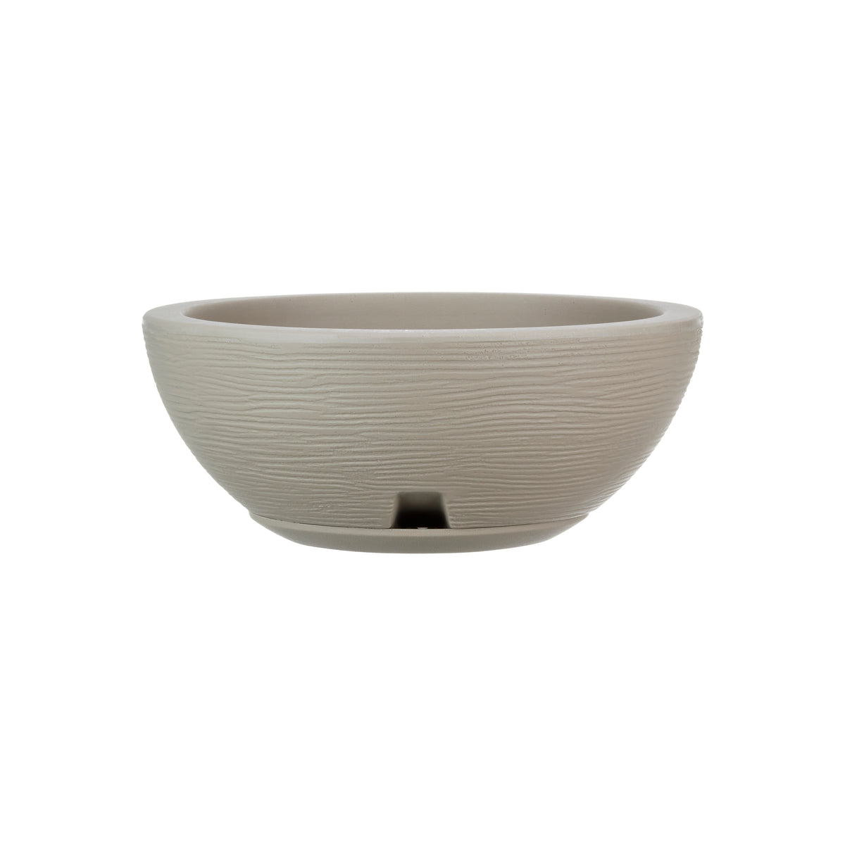 Maceta Amsterda 30x13 Efecto Piedra