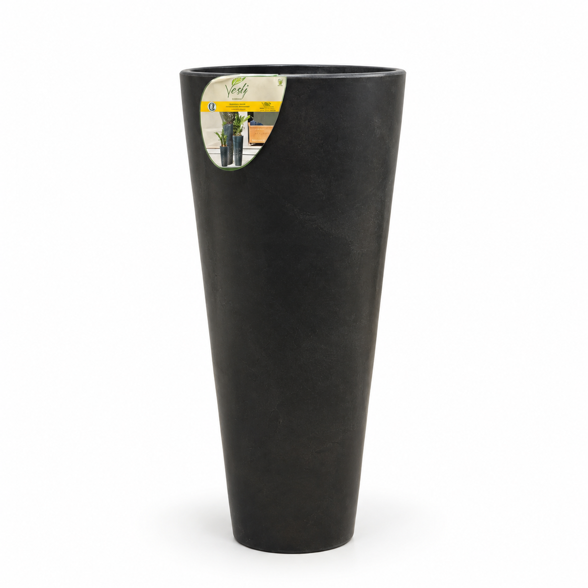 Maceta Alcantara 27x75 Efecto Marmol