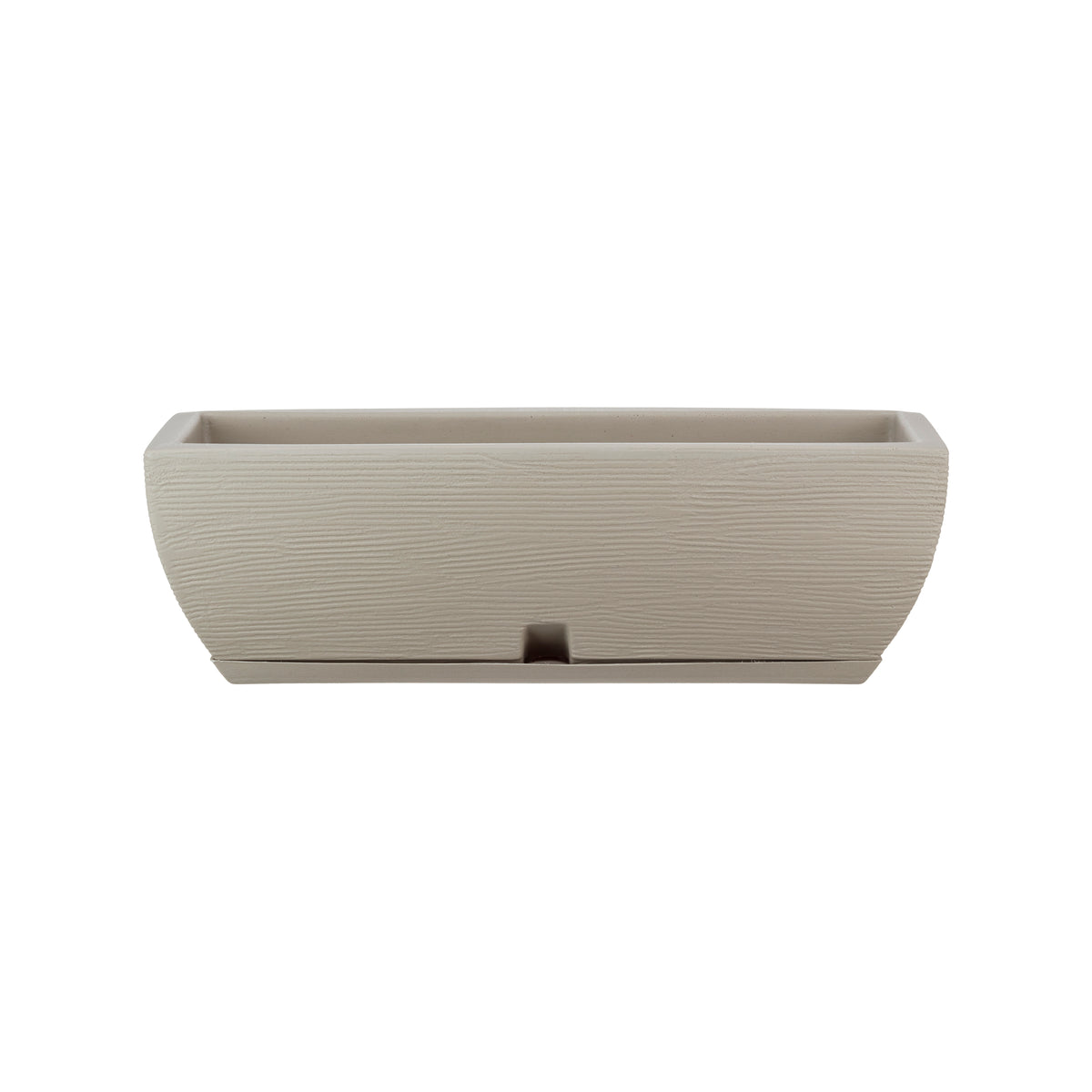 Maceta Amsterda 48x16 Efecto Piedra