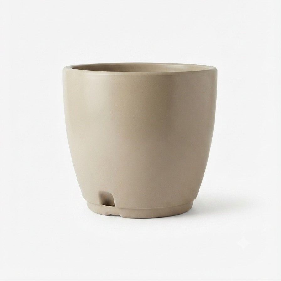 Maceta Amsterda 27x28 Efecto Marmol